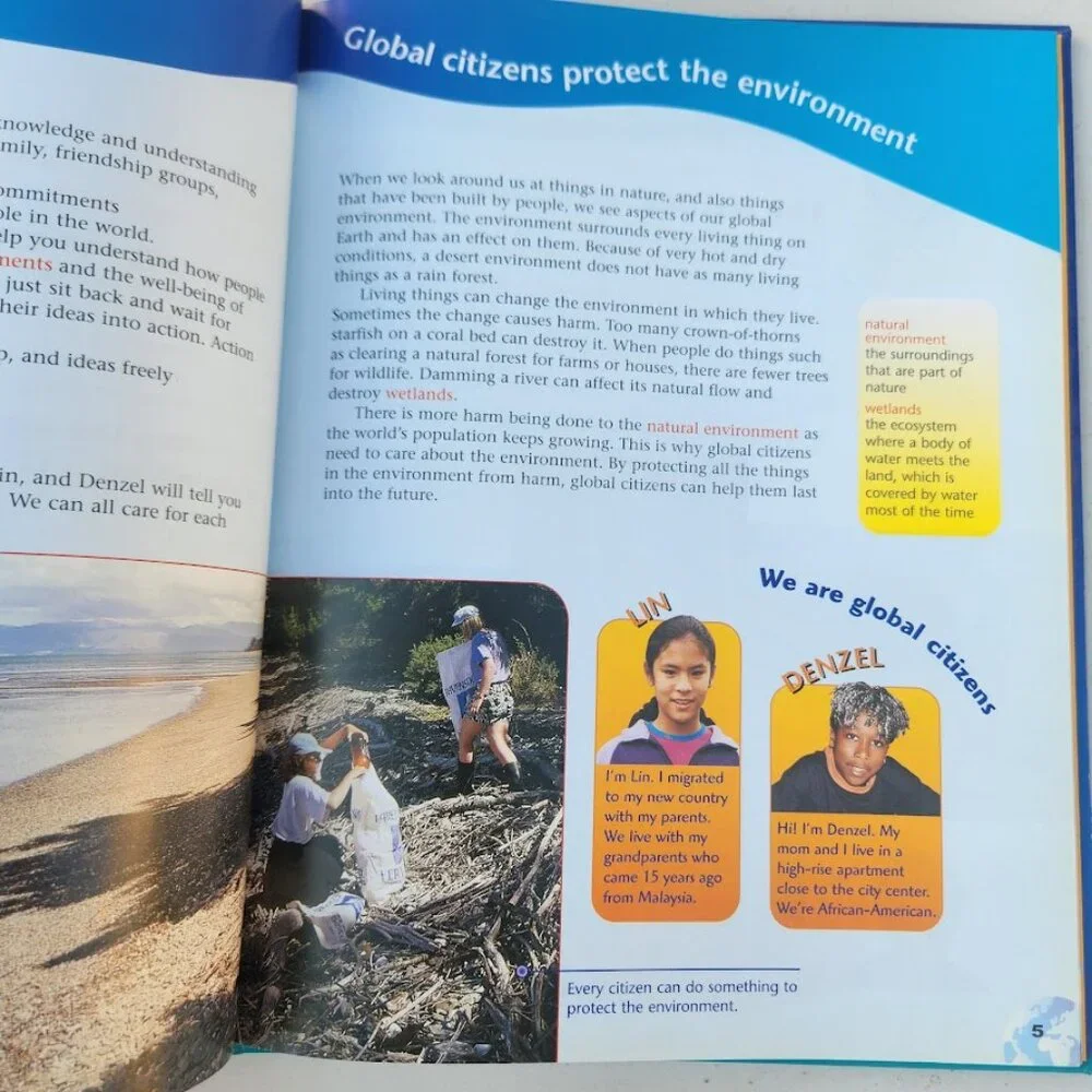Protecting Global Environments Global Citizenship Hardcover Book by Susan Watson